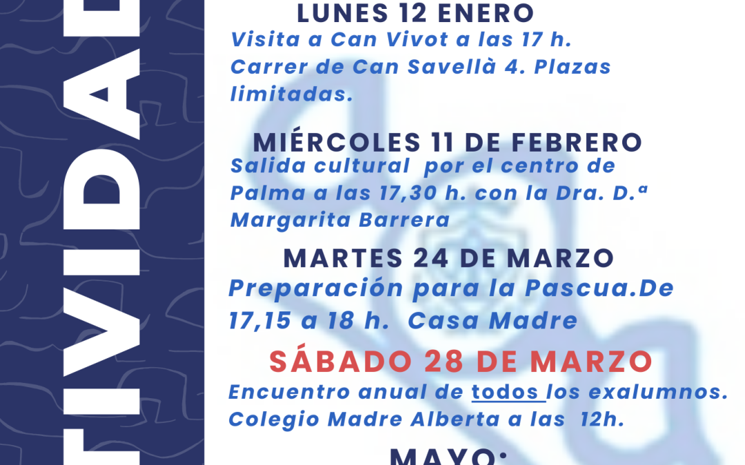 ACTIVIDADES CURSO 2025-2026