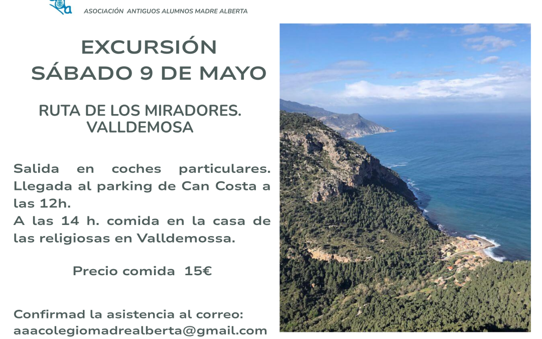EXCURSIÓN: RUTA DE LOS MIRADORES (VALLDEMOSSA)